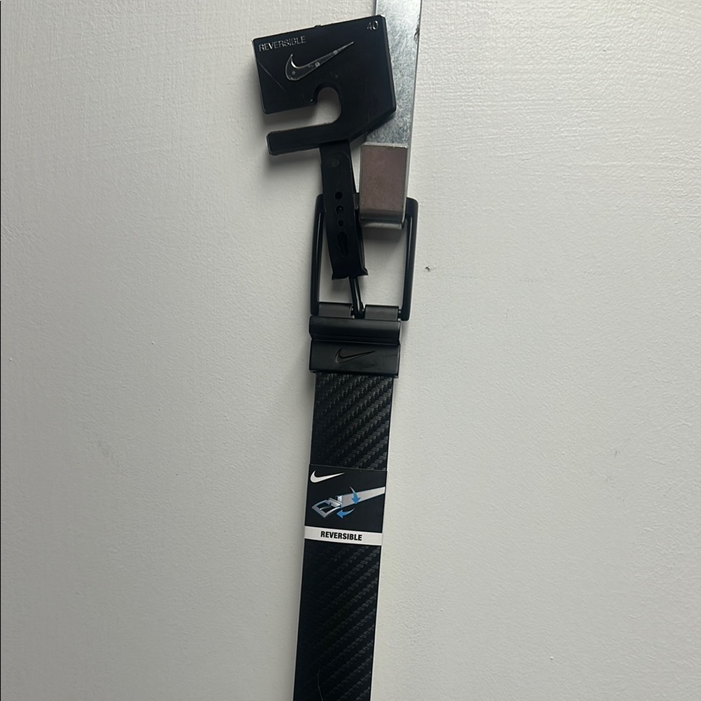 Nike Black Reversible Belt